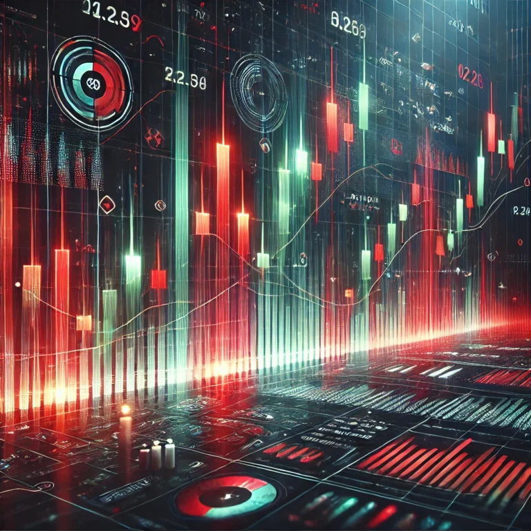 A TradingView chart showing volume candlestick bars with highlighted volume data and price movement.